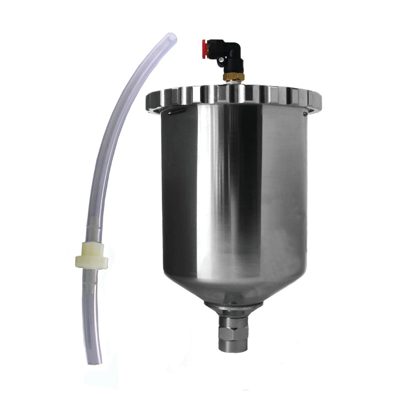 600cc Aluminum Gravity Feed Cup Assembly- For T-75G